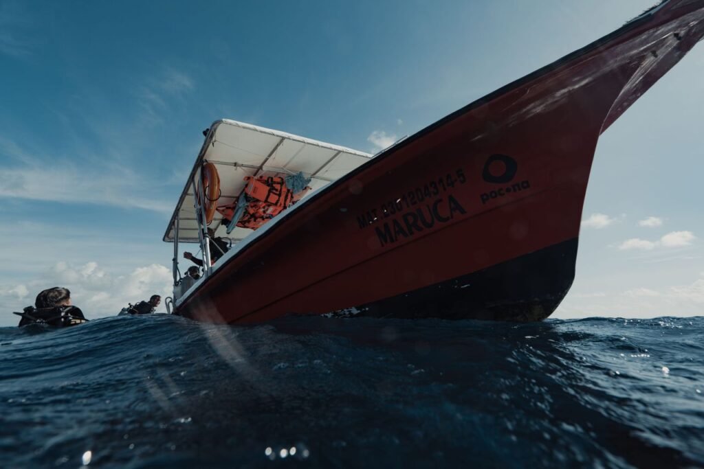 Experience a thrilling boat ride and diving adventure near Isla Mujeres, Mexico. tour privado Colombia